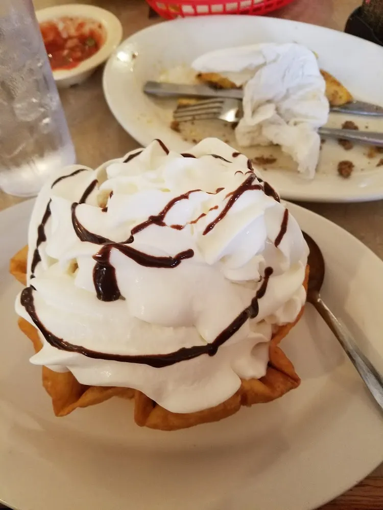Sopapilla with Ice Cream